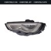 Compatibile con: Faro Anteriore Destro Audi A3 2012+ – LED Originale HELLA