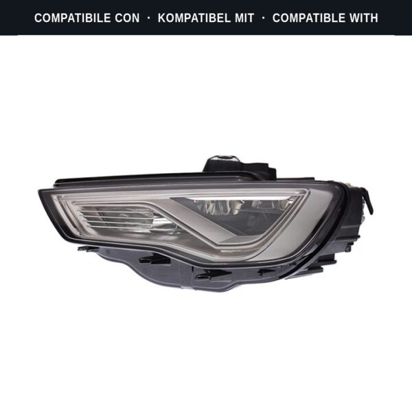 Compatibile con: Faro Anteriore Destro Audi A3 2012+ – LED Originale HELLA
