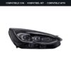 Compatibile con: Faro Anteriore Destro Ford Focus IV 2018+ – FULL LED Originale HELLA