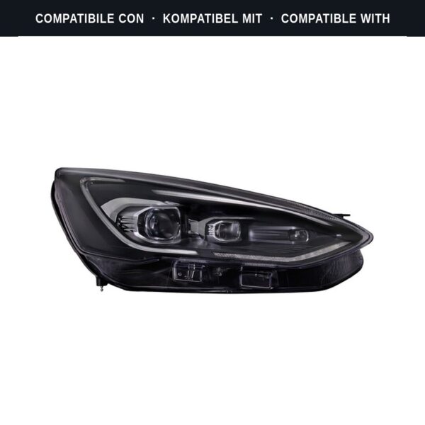 Compatibile con: Faro Anteriore Destro Ford Focus IV 2018+ – FULL LED Originale HELLA