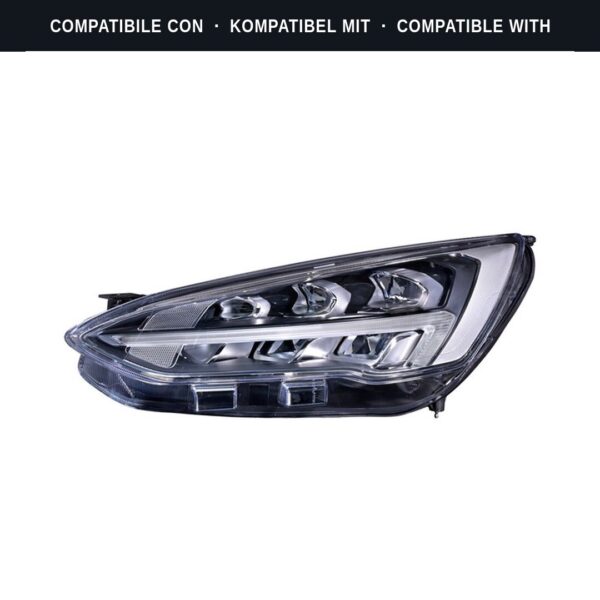 Compatibile con: Faro Anteriore Sinistro Ford Focus 2018+ – FULL LED Originale HELLA