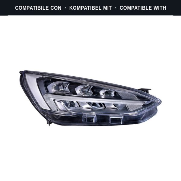 Compatibile con: Faro Anteriore Destro Ford Focus 2018+ – FULL LED Originale HELLA