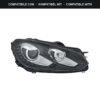 Compatibile con: Faro Anteriore Destro Volkswagen Golf VI 2009+ – Bi-Xenon Originale HELLA
