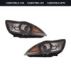 Compatibile con: Coppia Fari Anteriori Destro + Sinistro Ford Focus 2007-2010 – Parabola Nera – Xenon Parabola Nera C/Motor Elettrico