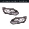 Compatibile con: Coppia Fari Anteriori Destro + Sinistro Ford Focus 2011-2013 – Parabola Nera