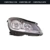 Compatibile con: Faro Anteriore Destro Mercedes Classe C W204 Berlina – Coupe’ 2011+ – Parabola Nera