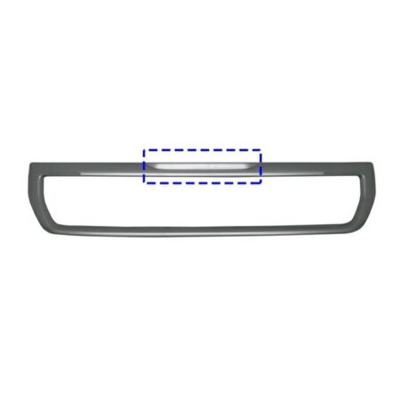 Cornice Griglia Peugeot Ranch Partner dal 2015 Silver, originale 9810964780