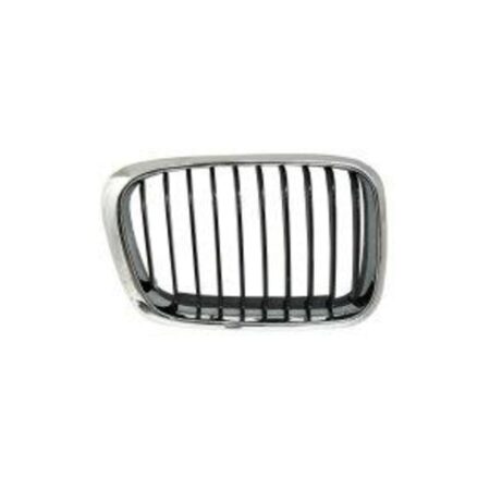 Griglia Anteriore Destra BMW Serie 3 E46 Berlina Touring dal 1998 al 2001 Cromata e Nera