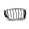 Kühlergrill Rechts BMW X4 F26 ab 2014 Verchromt und Grau, Originalnummer 51117367422