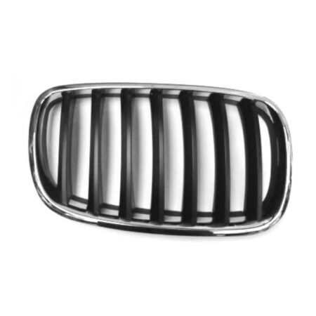 Griglia Anteriore Destra BMW X5 E70 dal 2007 Cromata e Nera