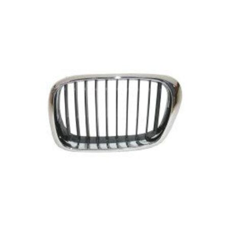 Kühlergrill Links BMW Serie 5 E39 2000–2003 Verchromt und Schwarz