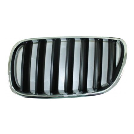 Griglia Anteriore Sinistra BMW X3 E83 dal 2006 al 2010 Cromata e Nera, originale 51113420087