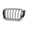 Griglia Anteriore Sinistra BMW X4 F26 dal 2014 Cromata e Grigia, originale 51117367421