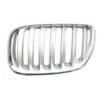 Griglia Anteriore Sinistra BMW X5 E70 dal 2004 al 2006 Cromata e Grigia, originale 51137124815