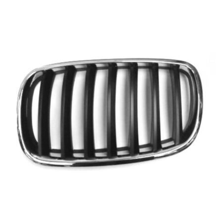 Griglia Anteriore Sinistra BMW X5 E70 dal 2007 Cromata e Nera