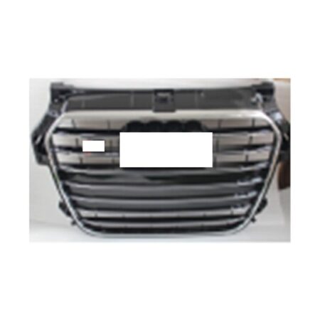 Griglia Audi A1 dal 2010 Nera con Cornice e Modanatura Cromata, originale 8X0853651