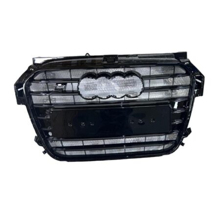 Griglia Audi A1 dal 2010 Nera Lucida con Fori Sensori di Parcheggio, originale 8X0853651ALZ