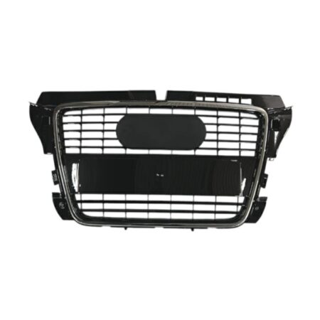 Griglia Audi A3 8P 3 Porte dal 2010 Cromata e Nera Lucida