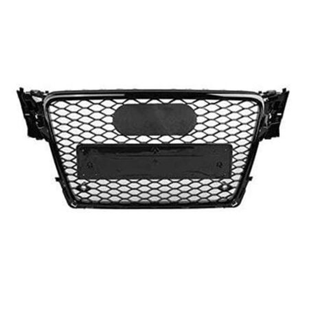 Griglia Audi A4 dal 2007 Nera con Fori Sensori di Parcheggio