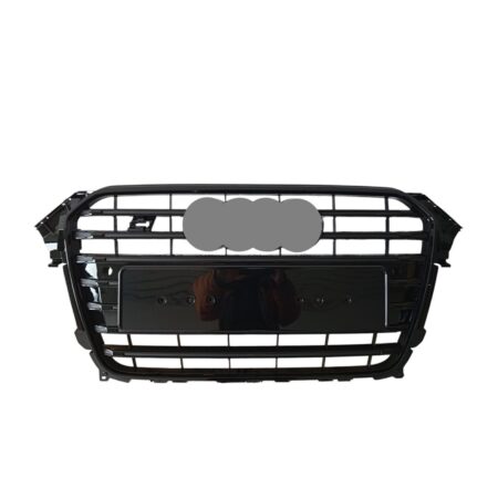 Griglia Audi A4 dal 2011 Nera Lucida con Fori Sensori di Parcheggio