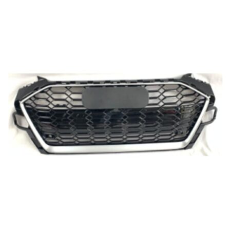 Griglia Audi A4 dal 2019 Nera con Cornice Silver, originale 8W0853651DKRU6