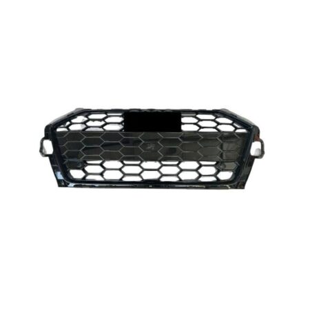 Kühlergrill Audi A4 ab 2019 S-Line Schwarz Glänzend mit Kamera-Öffnung