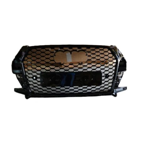 Griglia Audi Q3 dal 2014 con Fori Sensori di Parcheggio Neri Lucidi, originale 8U0853651TT94
