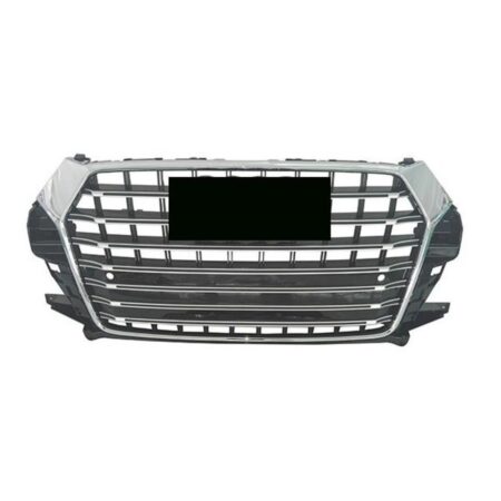 Griglia Audi Q3 dal 2014 Cromata e Nera con Fori Sensori di Parcheggio, originale 8U0853651N1QP