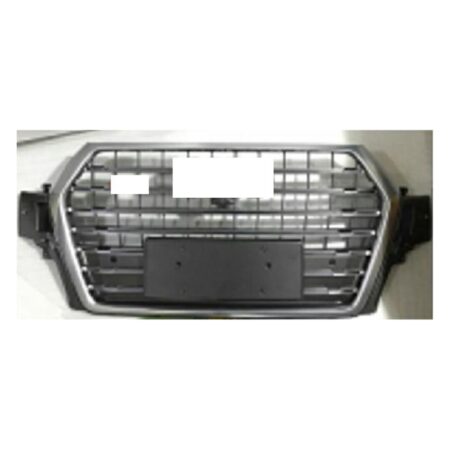 Griglia Audi Q7 dal 2015 Silver e Grigia con Fori Sensori di Parcheggio, originale 4M0853651JMX4
