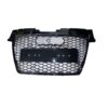Kühlergrill Audi TT Coupe und Cabrio ab 2008 Schwarz, Originalnummer 8J0853651Y9B