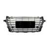Kühlergrill Audi TT Coupe und Cabrio ab 2014 Verchromt und Schwarz mit Löchern für Parksensoren, Originalnummer 8S08536513FZ