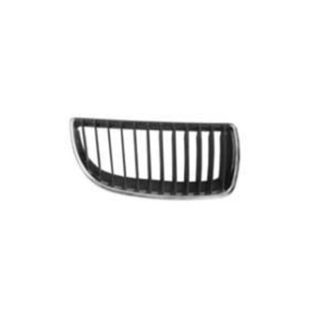 Griglia Destra BMW Serie 3 E90 dal 2005 al 2008 Cromata e Nera