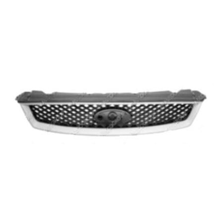 Griglia Ford Focus dal 2005 al 2007 Nera Lucida con Cornice Primerizzata