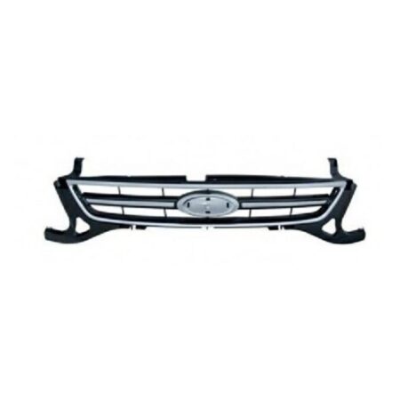 Kühlergrill Ford Mondeo ab 2010 Schwarz Glänzend mit Zierleiste und Blende Verchromt