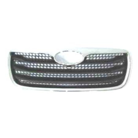 Griglia Hyundai Santa Fe dal 2010 Nera con Cornice Cromata