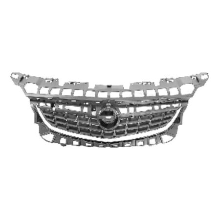 Griglia Inferiore Opel Astra J dal 2010 Cromata con Modanatura