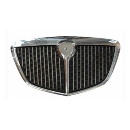 Griglia Lancia Y dal 2006 al 2011 Cromata e Nera con Listelli Cromato, originale 735434126