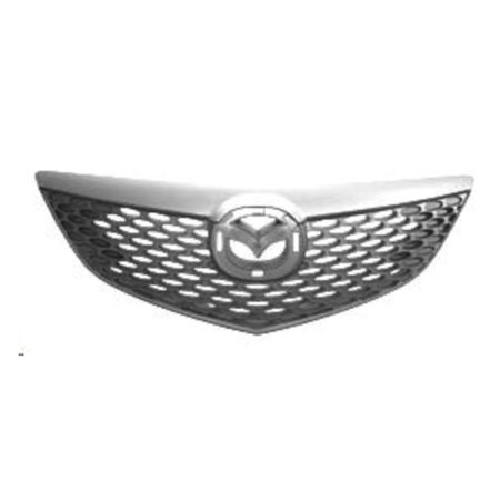 Griglia Mazda 3 dal 2003 al 2008 con Cornice Cromata, originale BP4L50710D28, BP4L50710E28