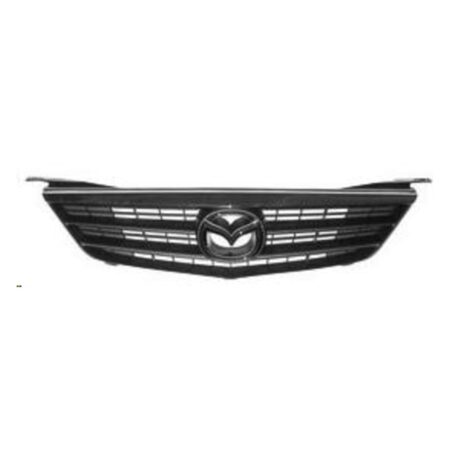 Kühlergrill Mazda 626 2001–2002 Verchromt und Schwarz
