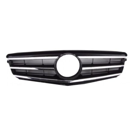 Griglia Mercedes Classe C W204 dal 2007 Avantgarde Cromata e Nera, originale A2048800023