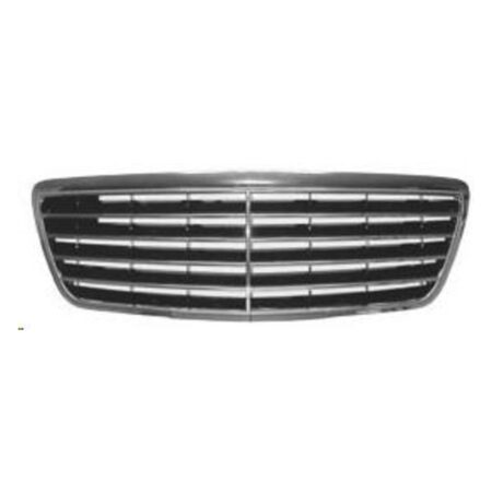 Griglia Mercedes Classe E W210 dal 1999 al 2002 Avantgarde Cromata e Nera