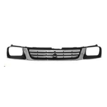 Griglia Mitsubishi L 200 dal 1996 al 1998 Cromata e Nera