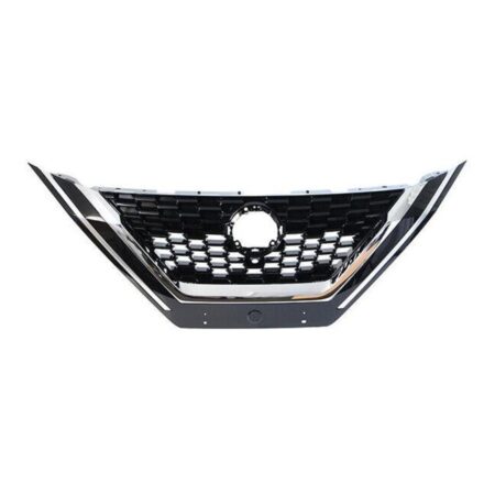 Griglia Nissan Qashqai dal 2021 Cromata e Nera con Foro Telecamera