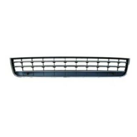 Griglia Paraurti Anteriore Centrale Volkswagen Touareg dal 2010 Cromata con Fori Sensori di Parcheggio