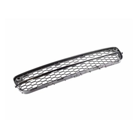 Griglia Paraurti Anteriore Centrale Volvo S80 dal 2007 con Fori Sensori di Parcheggio e Modanatura Cromata, originale