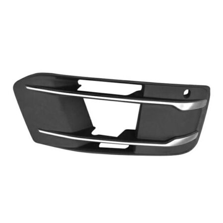 Griglia Paraurti Anteriore Destra Audi Q7 dal 2015 con Fori Sensori di Parcheggio e Modanatura Cromata, originale 4M0807682Q