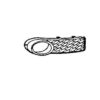 Griglia Paraurti Anteriore Destra Volkswagen New Beetle dal 2006 con Foro Fendinebbia, originale 1C0807684B01C