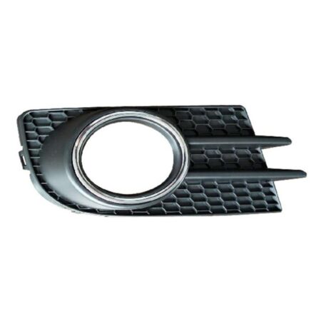 Griglia Paraurti Anteriore Destra Volkswagen Tiguan dal 2011 Sport con Foro Fendinebbia e Cornice Cromata