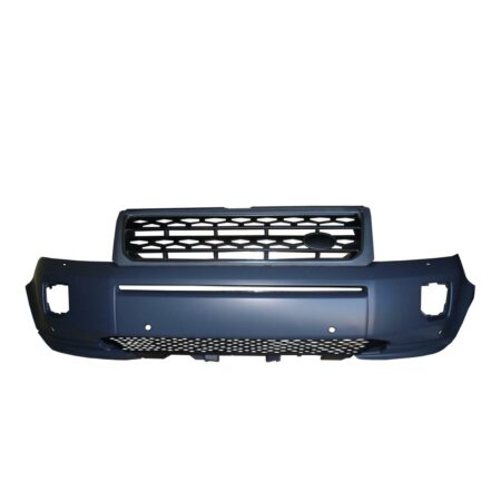 Griglia Paraurti Anteriore Land Rover Freelander 2 dal 2012 Nera e Primerizzata con Fori Lavafari, Fori Sensori di