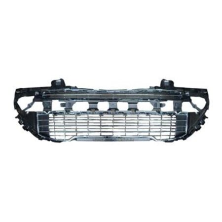 Griglia Paraurti Anteriore Peugeot 308 dal 2007 Sport Cromata e Nera